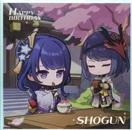 雷電将軍 佳辰寄意シリーズ 色紙 「原神」