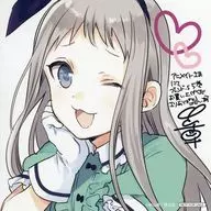 Kosen Nakayama illustration mini colored paper "Comic Blend S Volume 5" Animate Purchase benefits