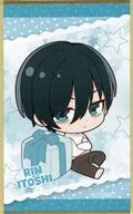 Itoshirin (Mini Character) Card Color Paper "Blue Rock in Egoistic Mall @ SoCoLA Nangyotoku" Egoistic Mall : Get a Roleta Scratch Lot C Award