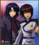 キラ・ヤマト＆アスラン・ザラ 「機動戦士ガンダム 水星の魔女/機動戦士ガンダムSEED FREEDOM トレーディングミニクリア色紙」 セブンネット・セブン-イレブン限定