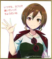 ストリートのセカイのMEIKO 描き下ろしミニ色紙 「劇場版プロジェクトセカイ 壊れたセカイと歌えないミク」 5週目入場者特典