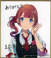 望月穂波 描き下ろしミニ色紙 「劇場版プロジェクトセカイ 壊れたセカイと歌えないミク」 5週目入場者特典