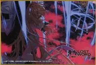 霧雨魔理沙＆ルーミア(黒幕との遭遇?) 「東方LostWord トレーディングミニ色紙ワイド VOL.6」