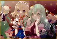 洩矢諏訪子＆八坂神奈子(信仰の山) 「東方LostWord トレーディングミニ色紙ワイド VOL.6」