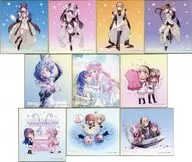 Conjunto de 10 tipos "Hoshi Tsushi Telépata Mini Shikishi"