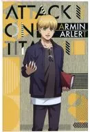 アルミン・アルレルト ホロ色紙 「JR東海 推し旅×進撃の巨人 高速鉄道調査作戦」