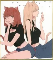 デザインC ミニ色紙 「DMMスクラッチ! この恋を星には願わない スクラッチ」 D-4賞