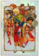 Suikoden I Aurora Acrílico Color Paper "Suikoden I & II HD Remastering Scratch" B-1 Award