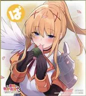 "Darkness! 3-BONUS STAGE -" A segunda edição de "KonoSuba: God's Blessing on this Wonderful World! 3-BONUS STAGE -" Mini-papel colorido com a ilustração original de Mishima Kurone e a ilustração original de Mishima Kurone, cortesia dos visitantes.