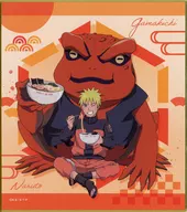 Uzumaki Uzumaki Naruto (cuerpo completo) "NARUTO - Uzumaki Uzumaki Naruto - Shitsufuden Trading Mini Shikishi Ikkyū"