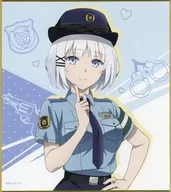 シエスタ 警察官ver. ミニ色紙 「くじ引き堂 探偵はもう、死んでいる。 シエスタ Birthday2025 くじ」 D-1賞
