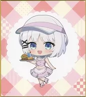 シエスタ ちびダイナーver. ミニ色紙 「くじ引き堂 探偵はもう、死んでいる。 シエスタ Birthday2025 くじ」 D-6賞