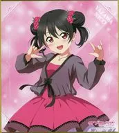 矢澤にこ 描き下ろしイラストミニ色紙 「くじ引き堂 ラブライブ! オンラインくじ Ver.LoveLive!Days5周年～μ’s～」 おまけキャンペーン景品