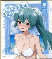 水神小夜B ミニ色紙 「DMMスクラッチ! TVアニメ 魔法少女にあこがれて 水着 スクラッチ」 D-6賞