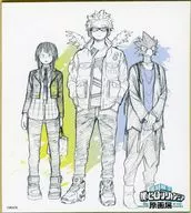 耳郎響香＆ホークス＆常闇踏陰 「堀越耕平『僕のヒーローアカデミア』原画展 色紙コレクション」