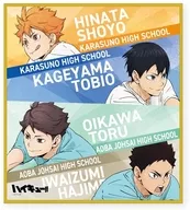 集合A 「ハイキュー!! トレーディングミニ色紙 ～レシーブ～」