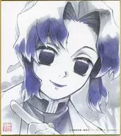 胡蝶しのぶ(瀬来由加子イラスト) 「アニメ 鬼滅の刃 柱稽古ダイニング・柱ダイニング 新規ランダム複製ミニ色紙A WEB SHOPくじ」
