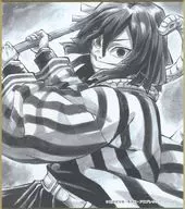 伊黒小芭内(西條由希子イラスト) 「アニメ 鬼滅の刃 柱稽古ダイニング・柱ダイニング 新規ランダム複製ミニ色紙B WEB SHOPくじ」