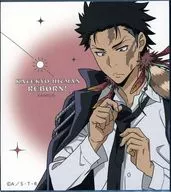 XANXUS(ザンザス/アップイラスト/円内イメージカラー) 「家庭教師ヒットマンREBORN! トレーディングミニ色紙(朝支度)」