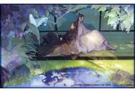 魏無羨＆藍忘機(座り) アクリル色紙 「魔道祖師」
