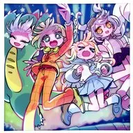 とんずらいおっと アクリルジャケット色紙 「バーチャルYouTuber ぶいすぽっ! Nowplaying collection」