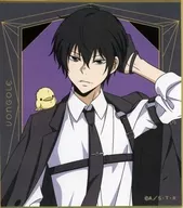 雲雀恭弥 ミニ色紙 「まるくじ 家庭教師ヒットマンREBORN! 【BATTLE MODE BLACK】」 中吉-4