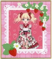 アリス・カータレットA ミニ色紙 「DMMスクラッチ! きんいろモザイク 15周年記念 スクラッチ」 D-2賞