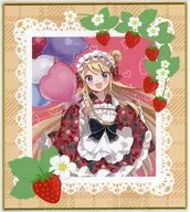 九条カレンA ミニ色紙 「DMMスクラッチ! きんいろモザイク 15周年記念 スクラッチ」 D-5賞