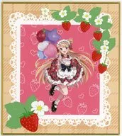 九条カレンB ミニ色紙 「DMMスクラッチ! きんいろモザイク 15周年記念 スクラッチ」 D-10賞