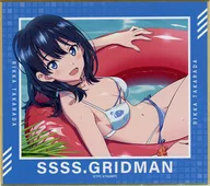 宝多六花A ミニ色紙 「DMMスクラッチ! TVアニメ SSSS.GRIDMAN 水着 スクラッチ」 D-1賞