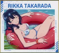 宝多六花B ミニ色紙 「DMMスクラッチ! TVアニメ SSSS.GRIDMAN 水着 スクラッチ」 D-2賞