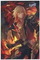 前途燃やす血の如き炎 光円錐シリーズ アクリル色紙 「崩壊：スターレイル」