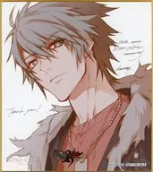 アキラ 描き下ろしミニ色紙 「咎狗の血」 20th anniversary NITRO CHiRAL Memories入場特典