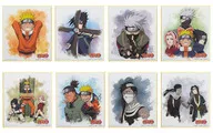 全8種セット ミニ色紙 「一番くじ NARUTO-ナルト- 波の国編」 H賞