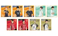 全9種セット 「ハイキュー!! トレーディングミニ色紙 01.」