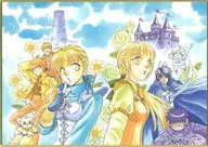 新フォーチュン・クエスト(4)(5) ミニ色紙 「くじ引き堂 フォーチュン・クエスト 35周年記念オンラインくじ」 D-4賞