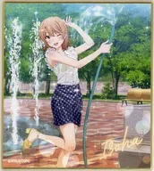 一色いろはB ミニ色紙 「きゃらっとくじ[web] TVアニメ やはり俺の青春ラブコメはまちがっている。完 ～Splash! Smile! Summer!～」 D-6賞