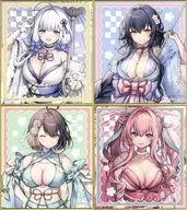全4種セット ミニ色紙 「くじコレ アズールレーン 和装Style」 D賞