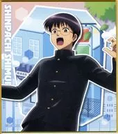 志村新八 「3年Z組銀八先生 トレーディングミニ色紙 登校風景」