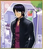 高杉晋助 「3年Z組銀八先生 トレーディングミニ色紙 登校風景」