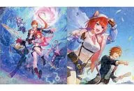 [単品] 集合 特製ホログラム色紙2枚セット 「PS5/Switchソフト 紅の錬金術士と白の守護者 -レスレリアーナのアトリエ- プレミアムボックス」 同梱特典