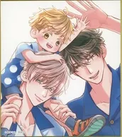 威吹＆聖也＆天稀 デザインA ミニ色紙 「DMMスクラッチ! 子持ちホストの危険な隣人 スクラッチ」 E-2賞