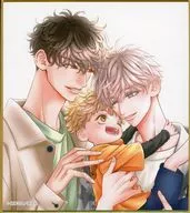 威吹＆聖也＆天稀 デザインC ミニ色紙 「DMMスクラッチ! 子持ちホストの危険な隣人 スクラッチ」 E-4賞