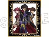 C.ルルーシュ＆スザク＆カレン Animage ギラギラ色紙 vol.3 「コードギアス 反逆のルルーシュ」