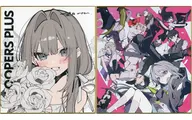 メインビジュアル＆ミア 特製ミニ色紙2枚セット 「PCソフト LOOPERS PLUS 豪華限定版」 早期予約特典