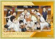 13.烏野高校 場面写アクリル色紙プレミアム 「ハイキュー!!」