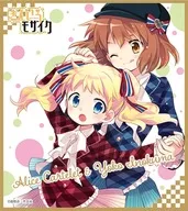 アリス＆陽子 「きんいろモザイク トレーディングミニ色紙」