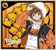 沢田綱吉 「家庭教師ヒットマンREBORN! ストリートファッション ミニ色紙」