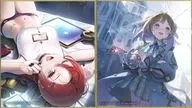E ミニ色紙2枚セット 「レスレリアーナのアトリエ ～忘れられた錬金術と極夜の解放者～ 2周年記念くじ」 E賞