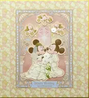 ミッキーマウス＆ミニーマウス(ウエディング) 二つ折り色紙 「ディズニー」 東京ディズニーリゾート限定